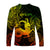 Capricorn Zodiac Polynesian Long Sleeve Shirt Unique Style - Reggae LT8 - Polynesian Pride