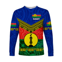 New Caledonia Kanaky Long Sleeve Shirts Kanaky Vibes LT8 - Polynesian Pride