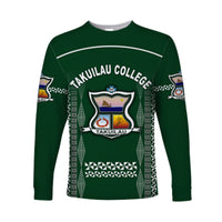 (Custom Personalised) Tonga Takuilau College Long Sleeve Shirts Unique Style LT8 - Polynesian Pride