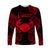 Cancer Zodiac Polynesian Long Sleeve Shirt Unique Style - Red LT8 Unisex Red - Polynesian Pride