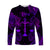 (Custom Personalised) Libra Zodiac Polynesian Long Sleeve Shirt Unique Style - Purple LT8 Unisex Purple - Polynesian Pride