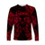 (Custom Personalised) Gemini Zodiac Polynesian Long Sleeve Shirt Unique Style - Red LT8 Unisex Red - Polynesian Pride