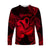 (Custom Personalised) Aquarius Zodiac Polynesian Long Sleeve Shirt Unique Style - Red LT8 Unisex Red - Polynesian Pride