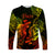 Pisces Zodiac Polynesian Long Sleeve Shirt Unique Style - Reggae LT8 Unisex Reggae - Polynesian Pride