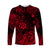 Hawaii Shaka Polynesian Long Sleeve Shirt Unique Style - Red LT8 - Polynesian Pride