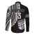 (Custom Text and Number) Fiji Rugby Sevens Long Sleeve Button Shirt Fijian 7s Tapa Polynesian LT13 - Polynesian Pride