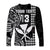 (Custom Text and Number) Hawaii Day Kakau Long Sleeve Shirt Proud To Be Hawaiian Black King Kamehameha and Kanaka Maoli LT13 - Polynesian Pride