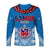 Toa Samoa Rugby Long Sleeve Shirt Manu Siva Tau Style Ulafala LT13 - Polynesian Pride