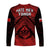 Tonga Rugby MMT Long Sleeve Shirt Ngatu Mate Maa Tonga Grunge LT13 - Polynesian Pride