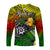 The Shaka Hawaii Long Sleeve Shirt Tropical Flowers Reggae Version LT13 - Polynesian Pride