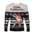 Hawaii Mele Kalikimaka Long Sleeve Shirt Dabbing Santa Black Merry Christmas LT14 - Polynesian Pride