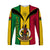 (Custom Text and Number) Vanuatu Long Sleeve Shirt Pig Tusk Polynesian LT13 - Polynesian Pride