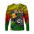 (Custom Personalised) The Shaka Hawaii Long Sleeve Shirt Tropical Flowers Reggae Version LT13 - Polynesian Pride