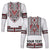 (Custom Personalised) Polynesian Long Sleeve Shirt Dashiki With Polynesian Tattoo Royal Version LT14 Unisex White - Polynesian Pride