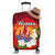 French Polynesia Luggage Cover Happy Internal Autonomy Day Special Version LT14 Red - Polynesian Pride