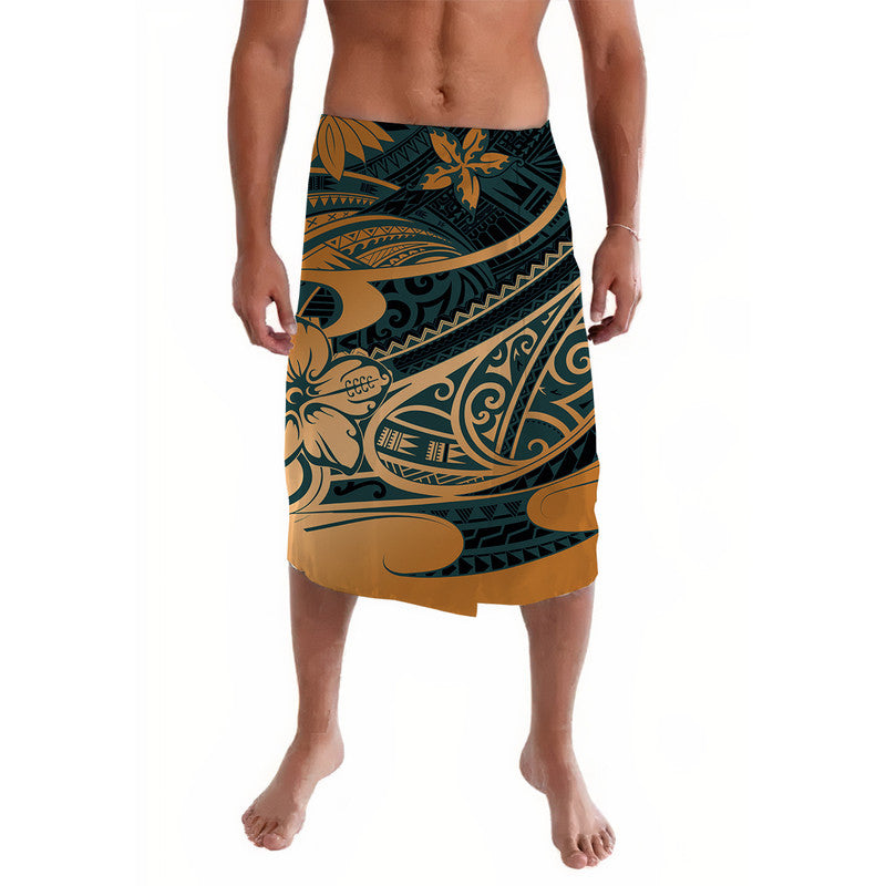 Polynesian Tribal Lavalava LT6 Green - Polynesian Pride