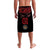 Custom Tonga Lavalava Emancipation Day Tupenu Independence Day Unique Kahoa Heilala Flower Black LT8 - Polynesian Pride