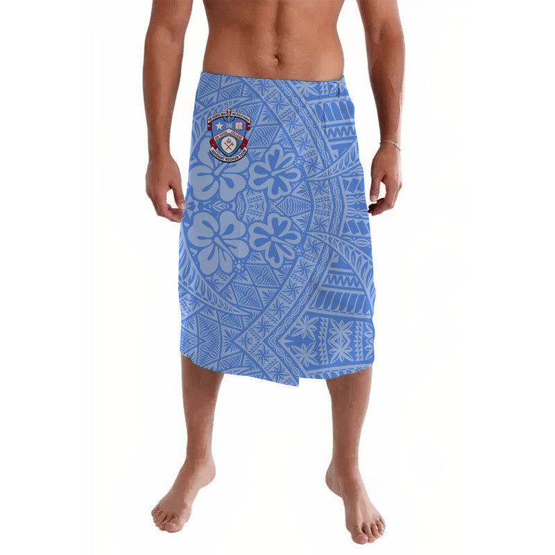 Tonga Apifoou College Lavalava Kupesi Vibes Blue LT8 Blue - Polynesian Pride