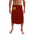 Tonga Haapai High School Lavalava Original Style Maroon LT8 Maroon - Polynesian Pride