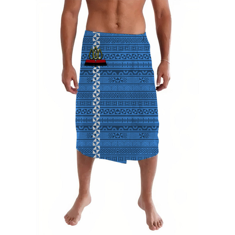 Tonga Lavengamalie College Lavalava Simple Tongan Style Blue LT8 Blue - Polynesian Pride