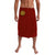 Tonga Niuatoputapu High School Lavalava Original Style Maroon LT8 Maroon - Polynesian Pride