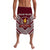 Tonga Beulah College Lavalava Creative Style LT8 Burgundy - Polynesian Pride