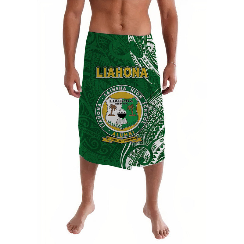 Tonga Liahona Saineha High School Lavalava Simple Vibes LT8 Green - Polynesian Pride