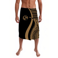 Tonga Gold Lavalava Tentacle Tribal Pattern LT8 6XL 7XL - Polynesian Pride
