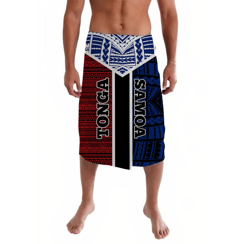 TokoUso Lavalava Tonga Mix Samoa Coat Of Arms LT8 6XL 7XL - Polynesian Pride