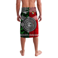 New Zealand Maori Aotearoa Tonga Polynesian Together Lavalava Green LT8 - Polynesian Pride