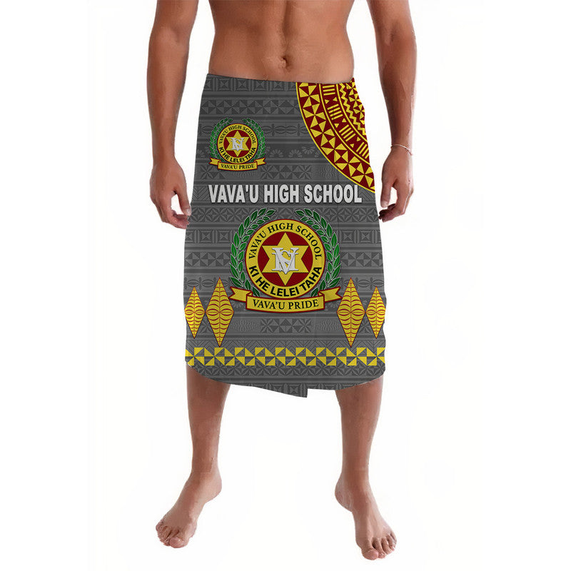 Tonga Vava u High School Lavalava Simple Style Grey LT8 Grey - Polynesian Pride