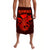 Hawaii Lavalava Kakau Kanaka Maoli Combine Polynesian Shark Ver.06 LT14 Red - Polynesian Pride