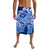 Polynesian Samoa Floral Tribal Lavalava LT9 Blue - Polynesian Pride