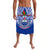 Samoa Rugby Lavalava Manu Samoa 7s Ginger Blue Polynesian LT14 Blue - Polynesian Pride