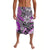 Hawaii Lavalava Tribal Plumeria With Polynesian Turtle Ver.02 LT14 Purple - Polynesian Pride