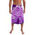 Polynesian Floral Tribal Lavalava Purple LT9 Purple - Polynesian Pride