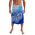 Federated States Of Micronesia Lavalava Polynesian Floral Tribal LT9 Blue - Polynesian Pride