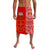 Kolisi Tonga High School Lavalava Tongan Ngatu Pattern LT14 Red - Polynesian Pride