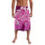 Polynesian Floral Tribal Lavalava Pink LT9 Pink - Polynesian Pride