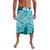 Polynesian Floral Tribal Lavalava Teal LT9 Teal - Polynesian Pride