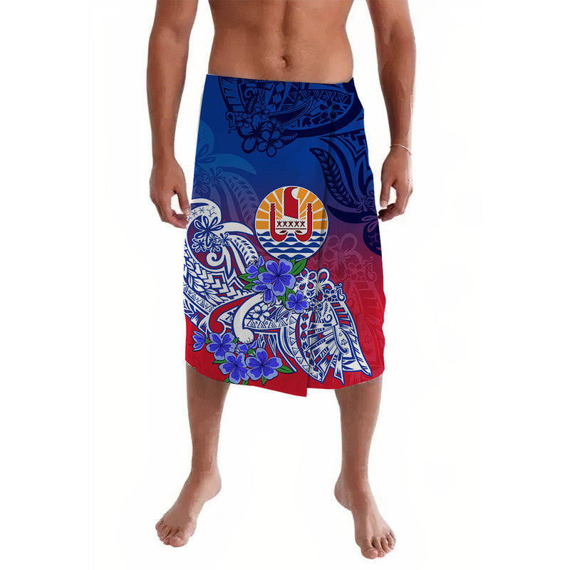 Tahiti Lavalava Polynesian Floral Tribal LT9 Gradient - Polynesian Pride