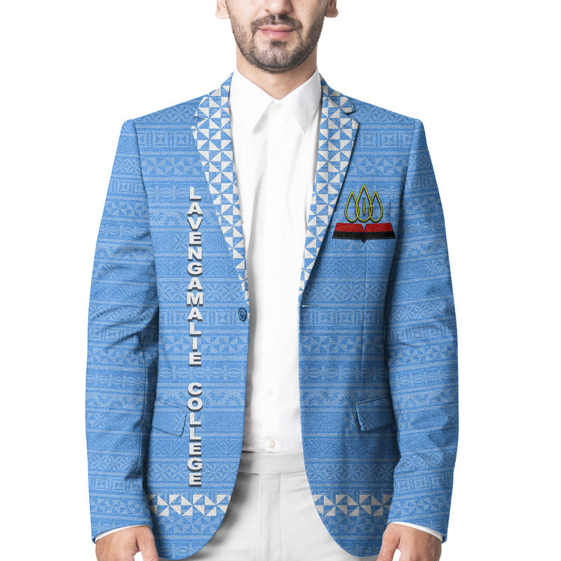 Tonga Lavengamalie College Blazer Simple Style - Blue LT8 Unisex Blue - Polynesian Pride