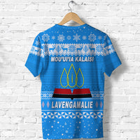 Lavengamalie College Christmas T Shirt Simple Style LT8 - Polynesian Pride
