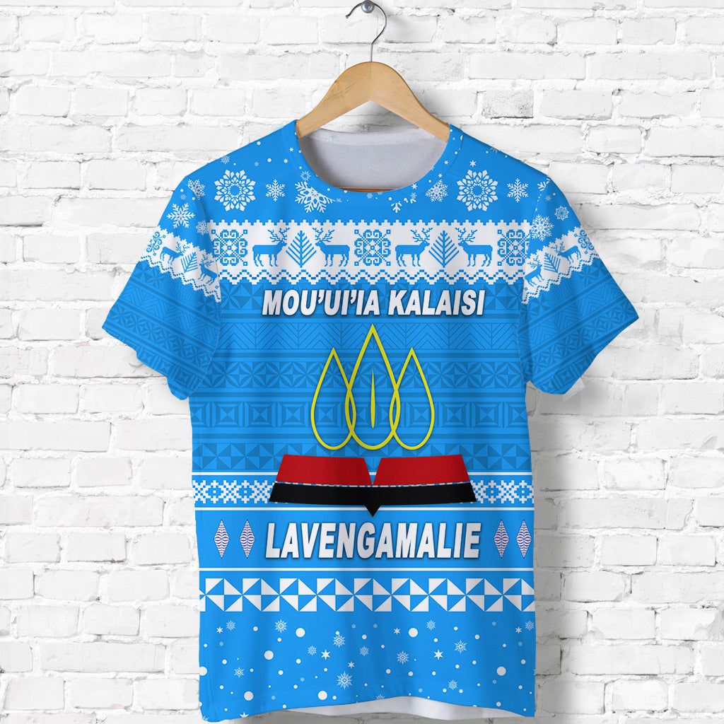 Lavengamalie College Christmas T Shirt Simple Style LT8 - Polynesian Pride