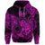 Custom Leo Zodiac Polynesian Hoodie Unique Style Pink LT8 - Polynesian Pride