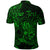 Custom Leo Zodiac Polynesian Polo Shirt Unique Style Green LT8 - Polynesian Pride