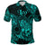 Custom Leo Zodiac Polynesian Polo Shirt Unique Style Turquoise LT8 - Polynesian Pride