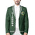 Tonga Liahona High School Blazer Simple Style - Green LT8 Unisex Green - Polynesian Pride