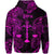 Libra Zodiac Polynesian Zip Hoodie Unique Style Pink LT8 - Polynesian Pride