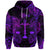 Custom Libra Zodiac Polynesian Hoodie Unique Style Purple LT8 - Polynesian Pride